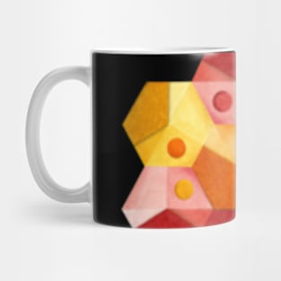 Modern Minimalist Hexagons Mug